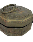Brass Incense Burner Box-4. Asian & Chinese Furniture, Art, Antiques, Vintage Home Décor for sale at FEA Home