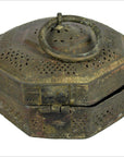 Brass Incense Burner Box-5. Asian & Chinese Furniture, Art, Antiques, Vintage Home Décor for sale at FEA Home