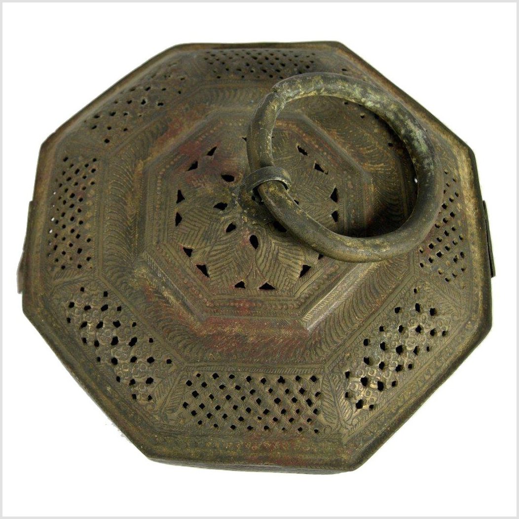Brass Incense Burner Box-7. Asian & Chinese Furniture, Art, Antiques, Vintage Home Décor for sale at FEA Home