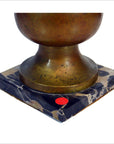 Brass Lamp with Shade-3. Asian & Chinese Furniture, Art, Antiques, Vintage Home Décor for sale at FEA Home