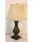 Brass Lamp with Shade-1. Asian & Chinese Furniture, Art, Antiques, Vintage Home Décor for sale at FEA Home