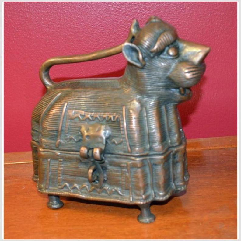 Brass Monkey Animal Box-3. Asian & Chinese Furniture, Art, Antiques, Vintage Home Décor for sale at FEA Home