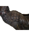 Bronze Duck Sculpture-4. Asian & Chinese Furniture, Art, Antiques, Vintage Home Décor for sale at FEA Home