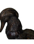 Bronze Duck Sculpture-5. Asian & Chinese Furniture, Art, Antiques, Vintage Home Décor for sale at FEA Home
