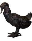Bronze Duck Sculpture-6. Asian & Chinese Furniture, Art, Antiques, Vintage Home Décor for sale at FEA Home