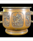 Bronze Japanese Hibachi, Meiji Period-4. Asian & Chinese Furniture, Art, Antiques, Vintage Home Décor for sale at FEA Home