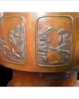 Bronze Japanese Hibachi, Meiji Period-7. Asian & Chinese Furniture, Art, Antiques, Vintage Home Décor for sale at FEA Home