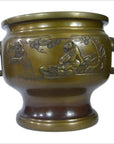 Bronze Japanese Hibachi, Meiji Period-2. Asian & Chinese Furniture, Art, Antiques, Vintage Home Décor for sale at FEA Home