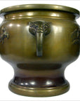 Bronze Japanese Hibachi, Meiji Period-3. Asian & Chinese Furniture, Art, Antiques, Vintage Home Décor for sale at FEA Home