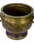 Bronze Japanese Hibachi, Meiji Period-4. Asian & Chinese Furniture, Art, Antiques, Vintage Home Décor for sale at FEA Home