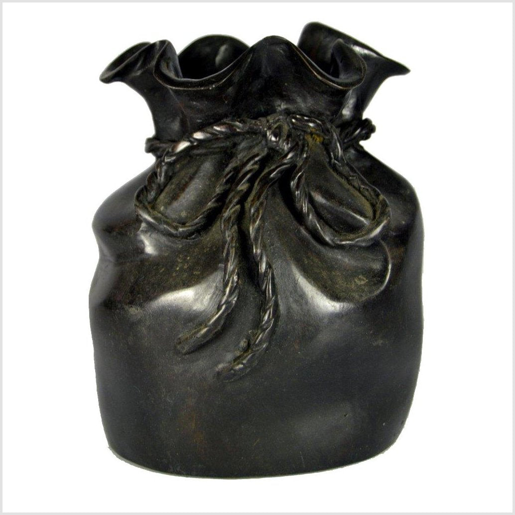Bronze Pouch-3. Asian & Chinese Furniture, Art, Antiques, Vintage Home Décor for sale at FEA Home