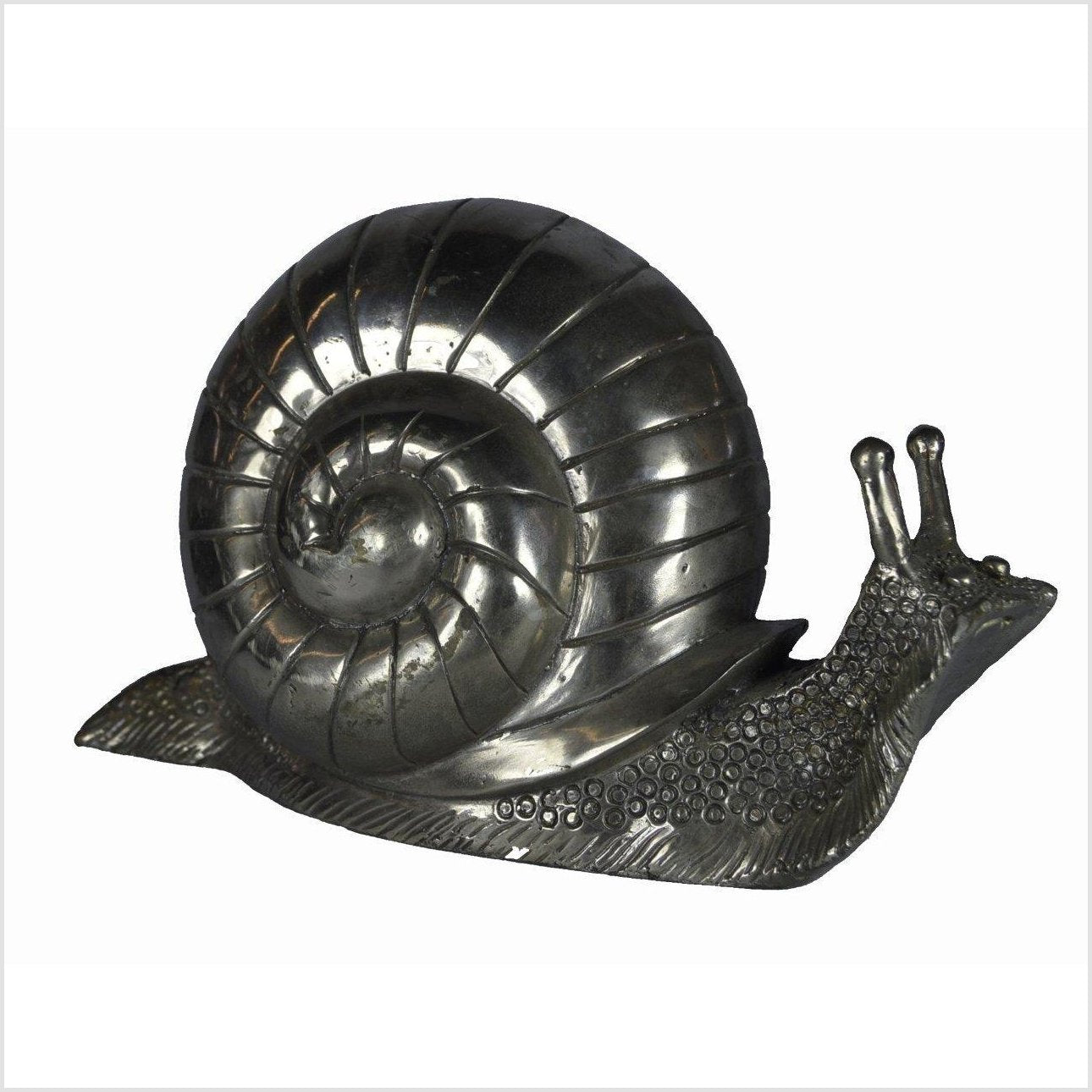Bronze Snail-5. Asian & Chinese Furniture, Art, Antiques, Vintage Home Décor for sale at FEA Home