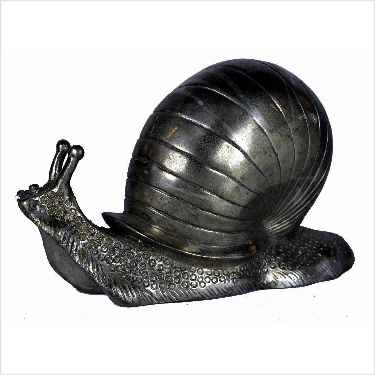 Bronze Snail-6. Asian & Chinese Furniture, Art, Antiques, Vintage Home Décor for sale at FEA Home