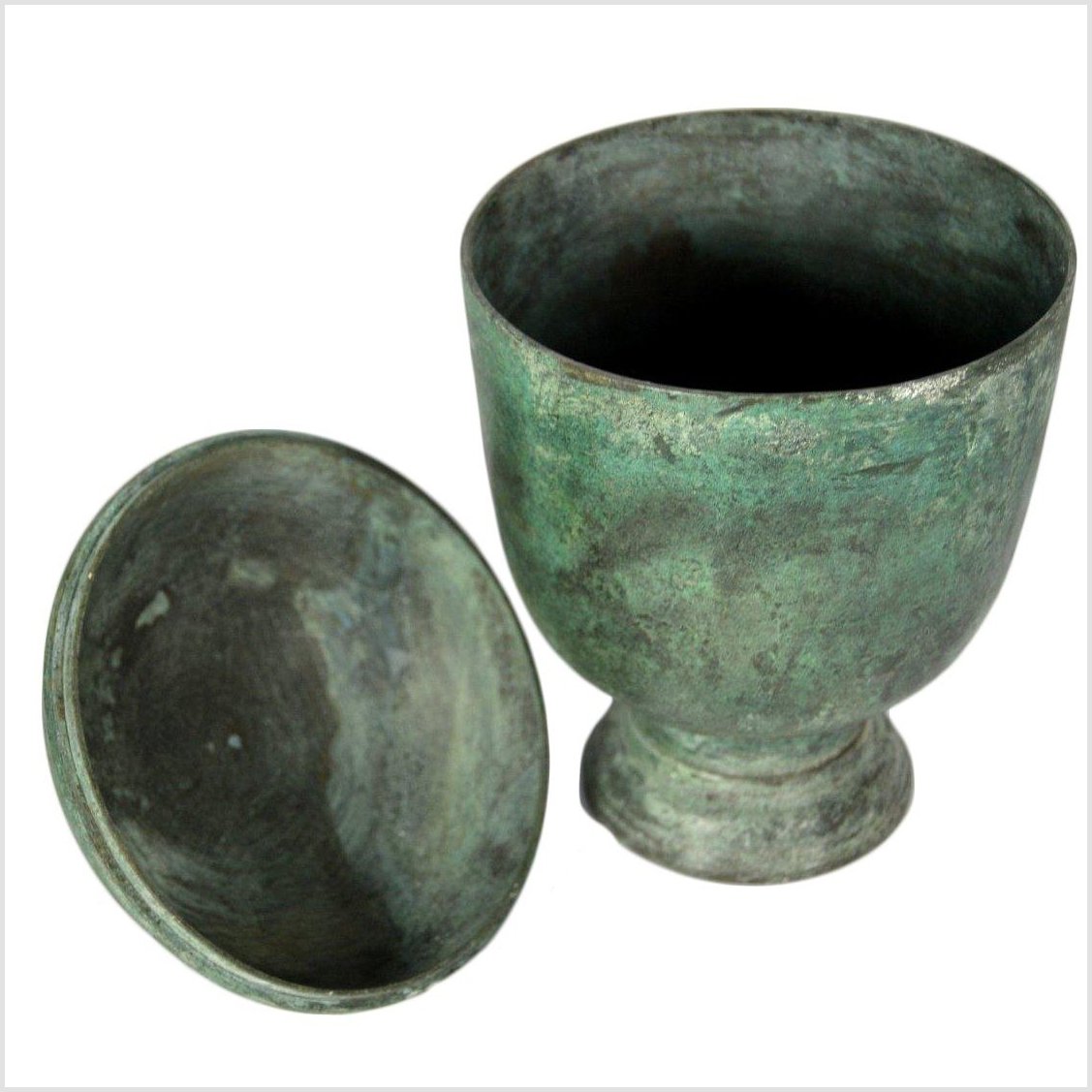 Bronze Urn-5. Asian & Chinese Furniture, Art, Antiques, Vintage Home Décor for sale at FEA Home