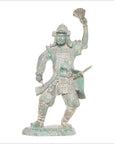 Verde-Gris Bronze Statue Japanese Samurai Warrior-1. Asian & Chinese Furniture, Art, Antiques, Vintage Home Décor for sale at FEA Home