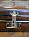 Brown Metal Trunk-1. Asian & Chinese Furniture, Art, Antiques, Vintage Home Décor for sale at FEA Home
