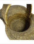 Burma Hand Woven Hat Basket-5. Asian & Chinese Furniture, Art, Antiques, Vintage Home Décor for sale at FEA Home