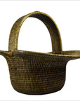 Burma Hand Woven Hat Basket-7. Asian & Chinese Furniture, Art, Antiques, Vintage Home Décor for sale at FEA Home