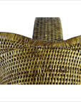 Burma Hand Woven Hat Basket-9. Asian & Chinese Furniture, Art, Antiques, Vintage Home Décor for sale at FEA Home