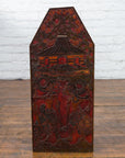 Burmese 19th Century Hand-Carved and Painted Wooden Puppet Show Sign-2. Asian & Chinese Furniture, Art, Antiques, Vintage Home Décor for sale at FEA Home