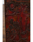 Burmese 19th Century Hand-Carved and Painted Wooden Puppet Show Sign-5. Asian & Chinese Furniture, Art, Antiques, Vintage Home Décor for sale at FEA Home