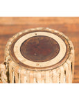 Burmese Late 19th Century Teak Ozi Goblet Shaped Drum with Black and Red Lacquer-10. Asian & Chinese Furniture, Art, Antiques, Vintage Home Décor for sale at FEA Home