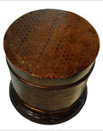 Burmese Negora Lacquerware Drum Table-2. Asian & Chinese Furniture, Art, Antiques, Vintage Home Décor for sale at FEA Home
