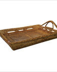 Burmese Rattan Serving Tray-2. Asian & Chinese Furniture, Art, Antiques, Vintage Home Décor for sale at FEA Home