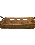 Burmese Rattan Serving Tray-4. Asian & Chinese Furniture, Art, Antiques, Vintage Home Décor for sale at FEA Home