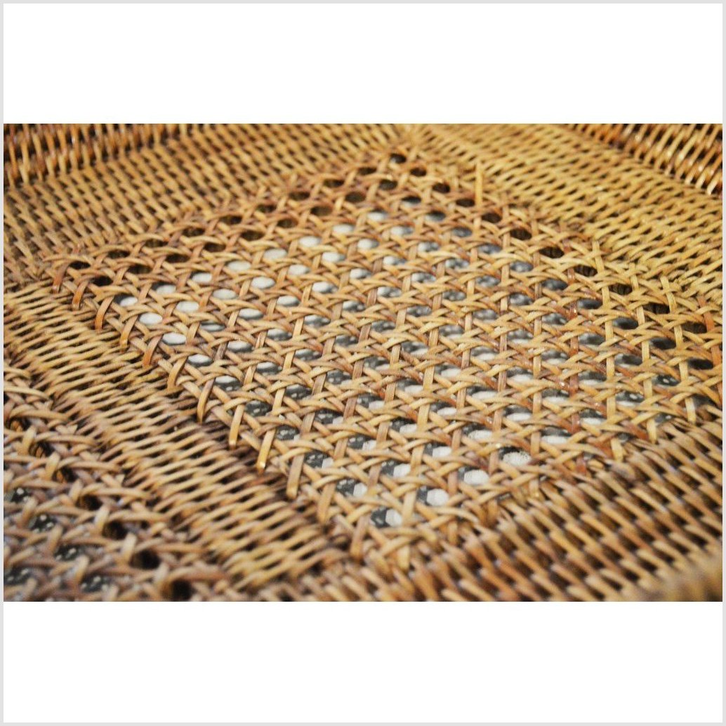 Burmese Rattan Serving Tray-6. Asian & Chinese Furniture, Art, Antiques, Vintage Home Décor for sale at FEA Home