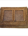 Burmese Rattan Serving Tray-7. Asian & Chinese Furniture, Art, Antiques, Vintage Home Décor for sale at FEA Home
