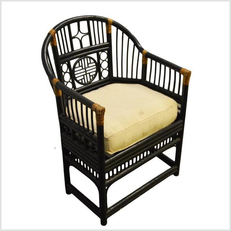 Burmese Rattan Side Chair-4. Asian & Chinese Furniture, Art, Antiques, Vintage Home Décor for sale at FEA Home