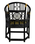 Burmese Rattan Side Chair-6. Asian & Chinese Furniture, Art, Antiques, Vintage Home Décor for sale at FEA Home
