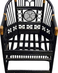 Burmese Rattan Side Chair-7. Asian & Chinese Furniture, Art, Antiques, Vintage Home Décor for sale at FEA Home