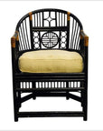 Burmese Rattan Side Chair-1. Asian & Chinese Furniture, Art, Antiques, Vintage Home Décor for sale at FEA Home
