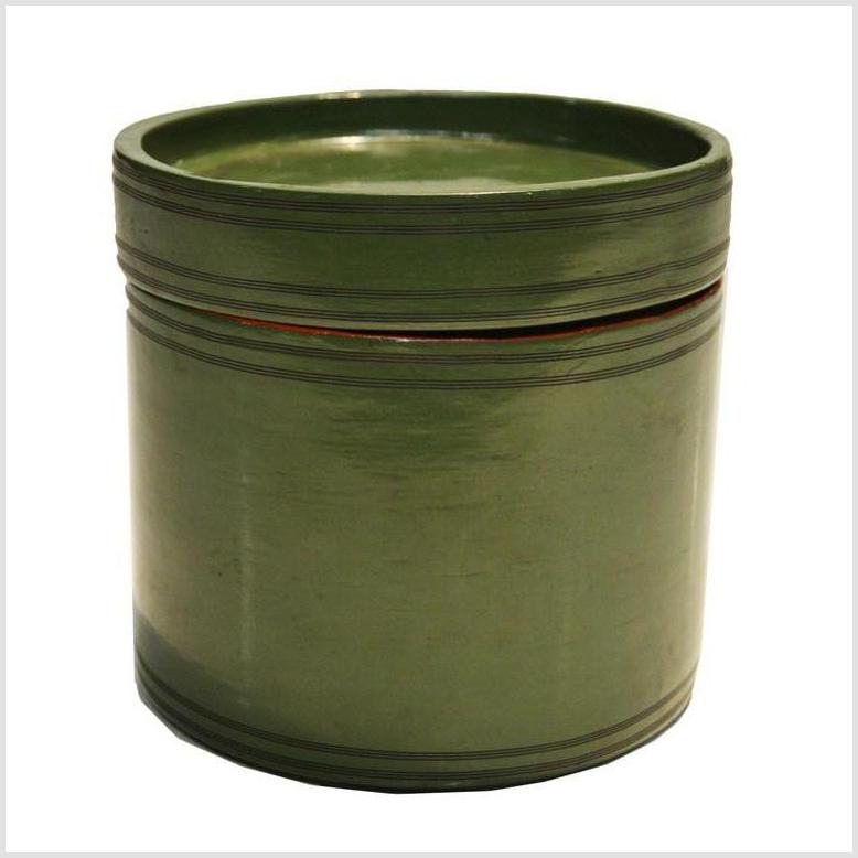 Burmese Set Vintage Wooden Canisters-3. Asian & Chinese Furniture, Art, Antiques, Vintage Home Décor for sale at FEA Home