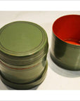Burmese Set Vintage Wooden Canisters-5. Asian & Chinese Furniture, Art, Antiques, Vintage Home Décor for sale at FEA Home