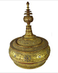 Burmese Offering Bowl-6. Asian & Chinese Furniture, Art, Antiques, Vintage Home Décor for sale at FEA Home