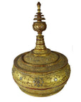 Burmese Offering Bowl-6. Asian & Chinese Furniture, Art, Antiques, Vintage Home Décor for sale at FEA Home