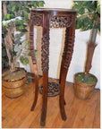 Carved Plant Stand-2. Asian & Chinese Furniture, Art, Antiques, Vintage Home Décor for sale at FEA Home