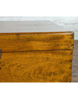 Chinese 1920s Camphor Wood Blanket Chest with Brass Hardware and Natural Patina-7. Asian & Chinese Furniture, Art, Antiques, Vintage Home Décor for sale at FEA Home