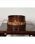 Chinese 19th Century Tiered Food Basket with Stacking Parts, Paper and Rope Ties-10. Asian & Chinese Furniture, Art, Antiques, Vintage Home Décor for sale at FEA Home