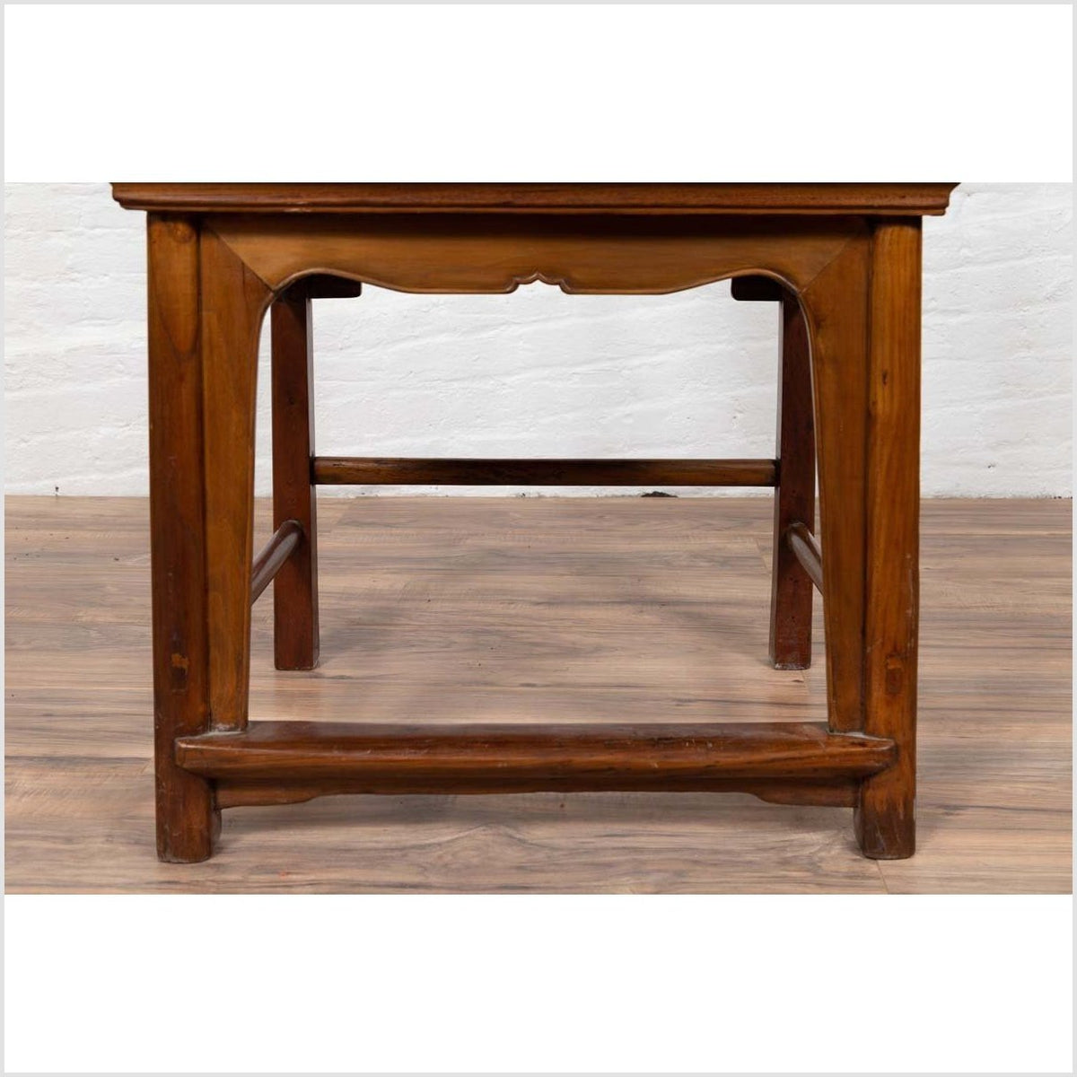 Chinese Antique Ming Dynasty Style Scholar's Lamp-Hanger Chair with Rattan Inset-14. Asian & Chinese Furniture, Art, Antiques, Vintage Home Décor for sale at FEA Home