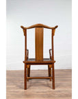 Chinese Ming Style Scholar's Lamp Hanger Chair - Rattan-17. Asian & Chinese Furniture, Art, Antiques, Vintage Home Décor for sale at FEA Home