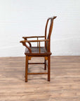 Chinese Ming Style Scholar's Lamp Hanger Chair - Rattan-19. Asian & Chinese Furniture, Art, Antiques, Vintage Home Décor for sale at FEA Home