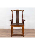 Chinese Ming Style Scholar's Lamp Hanger Chair - Rattan-5. Asian & Chinese Furniture, Art, Antiques, Vintage Home Décor for sale at FEA Home