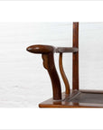 Chinese Antique Ming Dynasty Style Scholar's Lamp-Hanger Chair with Rattan Inset-8. Asian & Chinese Furniture, Art, Antiques, Vintage Home Décor for sale at FEA Home