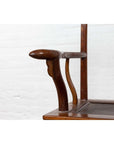 Chinese Ming Style Scholar's Lamp Hanger Chair - Rattan-8. Asian & Chinese Furniture, Art, Antiques, Vintage Home Décor for sale at FEA Home