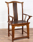 Chinese Ming Style Scholar's Lamp Hanger Chair - Rattan-2. Asian & Chinese Furniture, Art, Antiques, Vintage Home Décor for sale at FEA Home