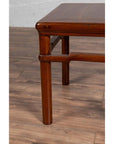 Chinese Antique Ming Style Side Table with Humpback Stretcher and Brown Patina-8. Asian & Chinese Furniture, Art, Antiques, Vintage Home Décor for sale at FEA Home